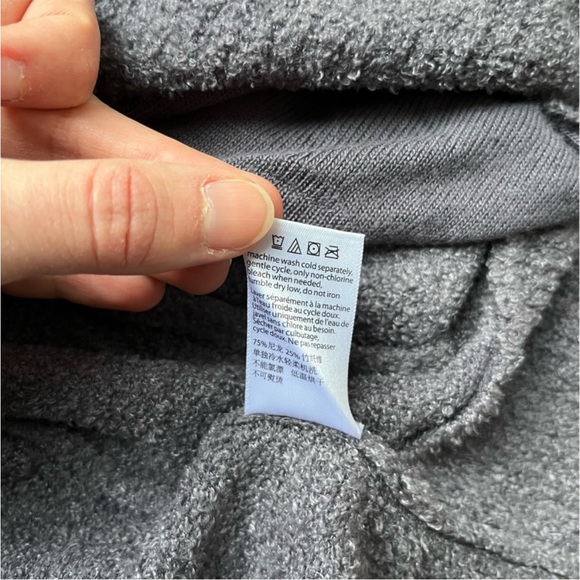 Barefoot Dreams Cozy Chic Lite gray circle cardigan - Picture 6 of 7